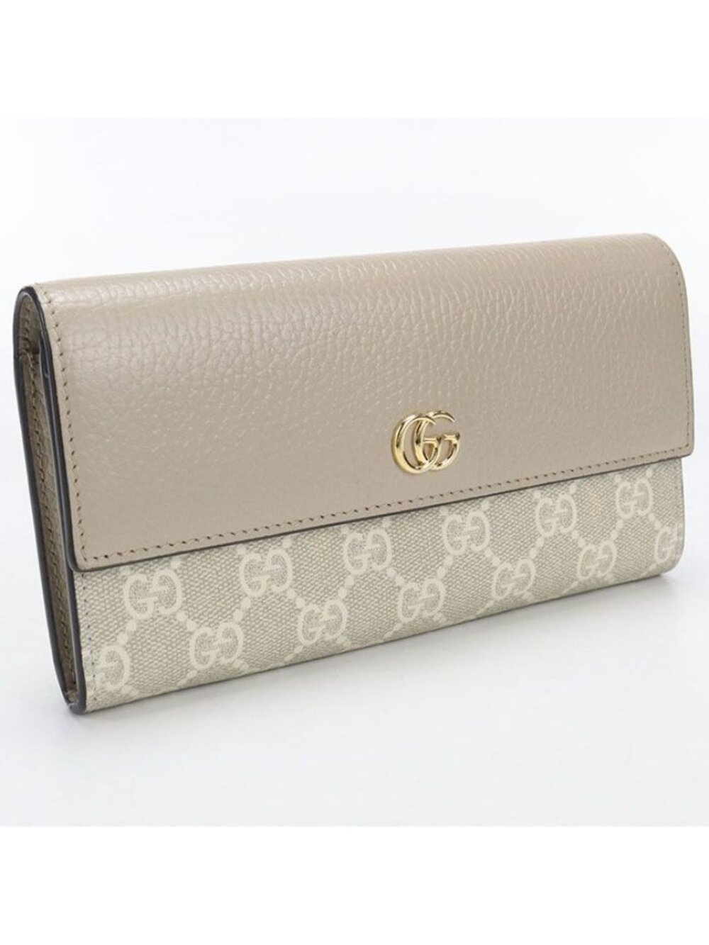 Gucci Continental Wallet Double Bifold GG Supreme